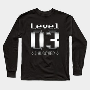 Level 03 Unlocked Long Sleeve T-Shirt